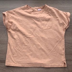 Zara Peach Toddler Shirt